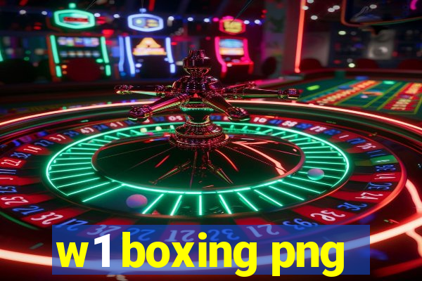 w1 boxing png